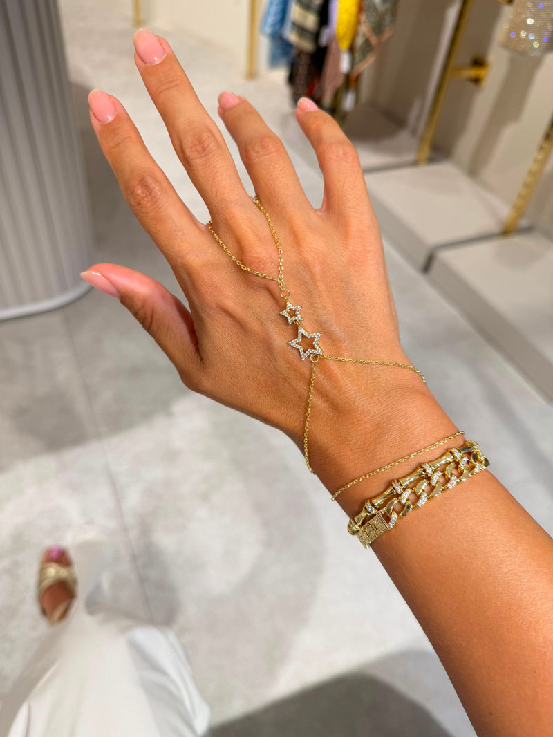 Büyük Küçük Yıldız Model Şahmeran Gold