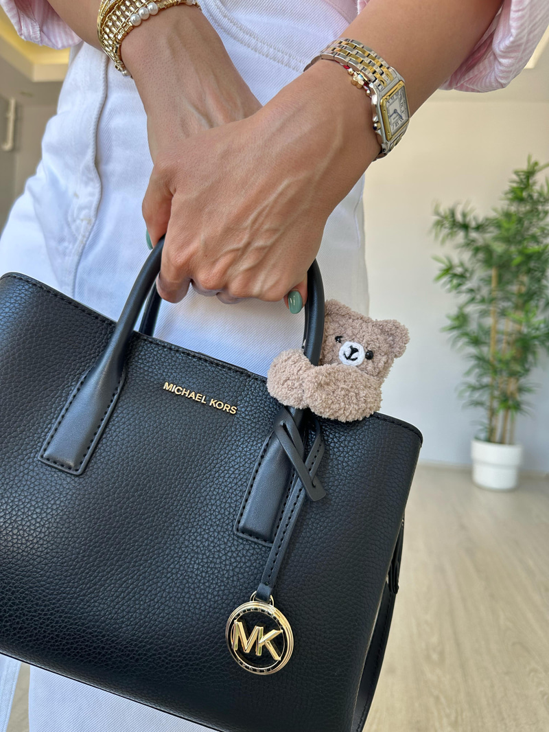 Peluş Ayıcık Airpods Kılıfı ve Çanta Aksesuarı