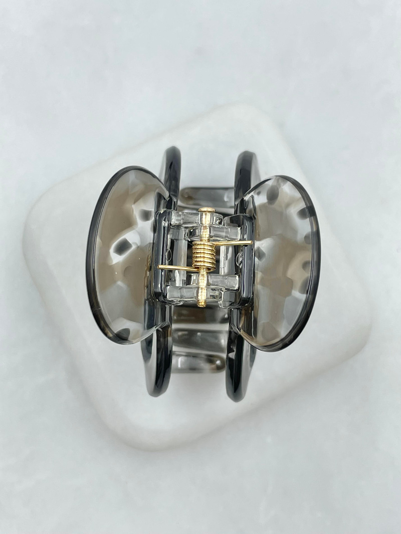 Oval Minik Mandal Toka Siyah