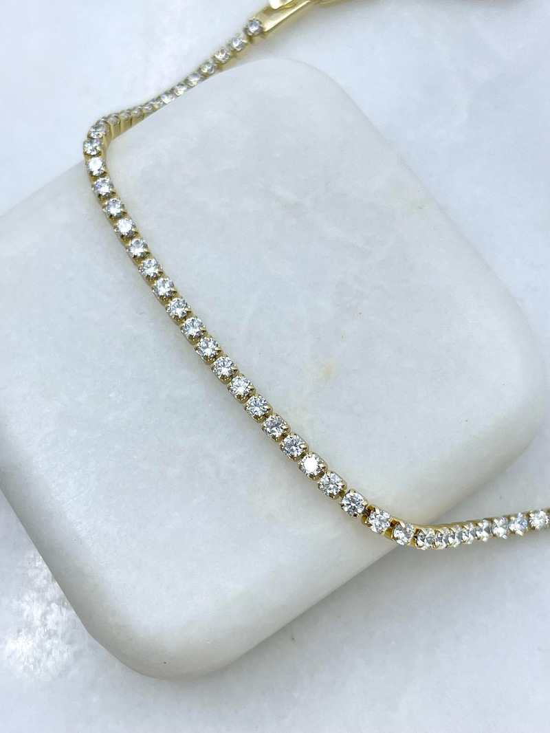 Özel Seri Minimal Su Yolu Bileklik Gold