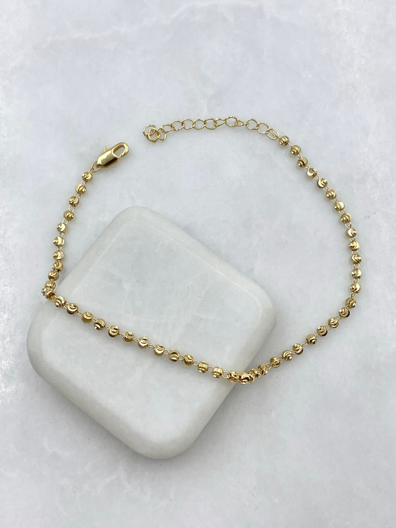 Dorika Boncuk Halhal Gold