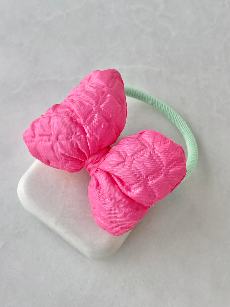 Pofuduk Fiyonk Lastik Toka Pembe