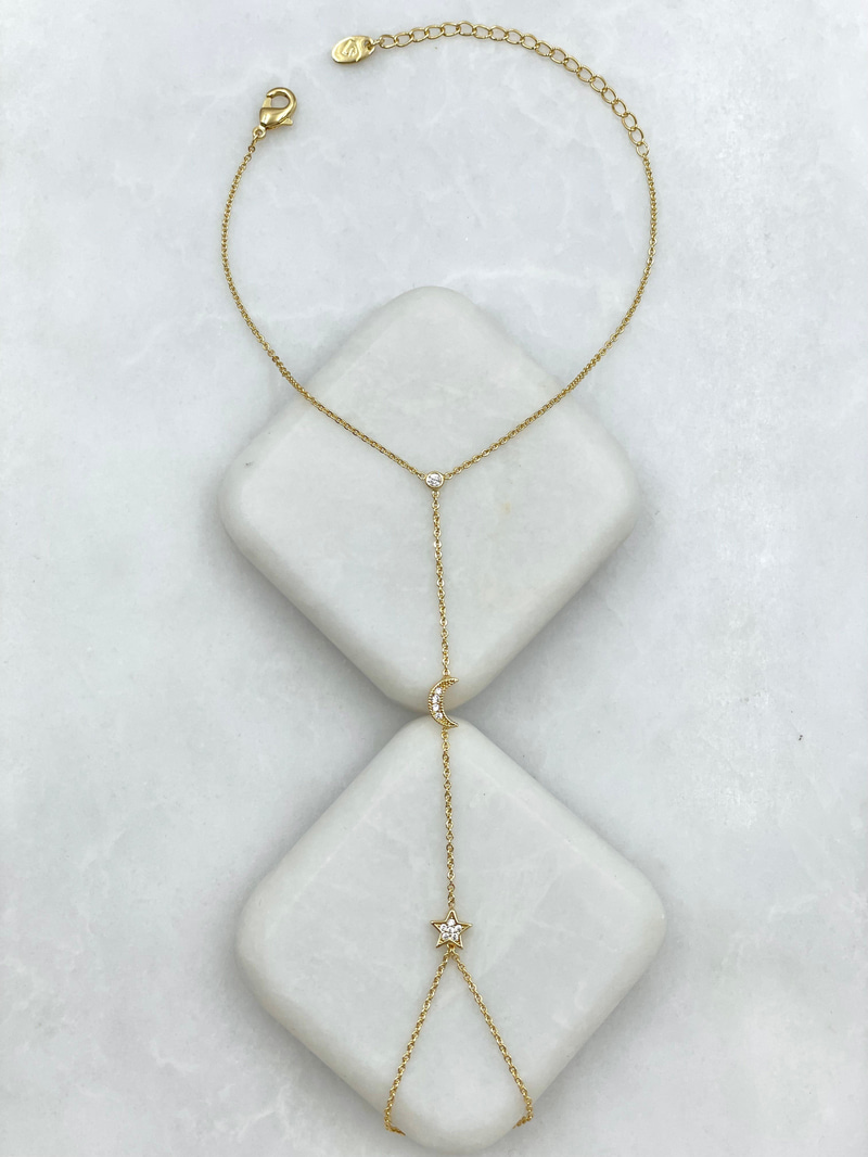 Altın Kaplama Ay Yıldız Şahmeran Gold