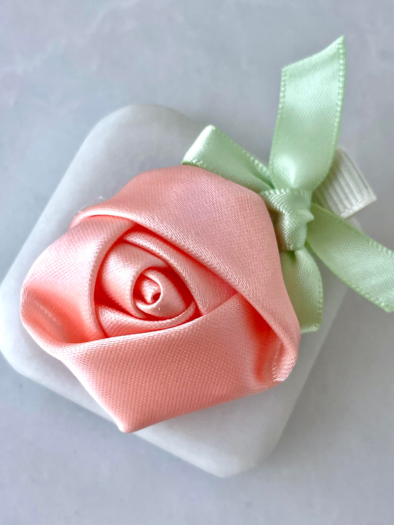 Saten Gül Pens Toka Pembe