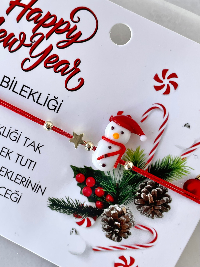 Murano Kardan Adam Yeni Yıl Şans Bilekliği