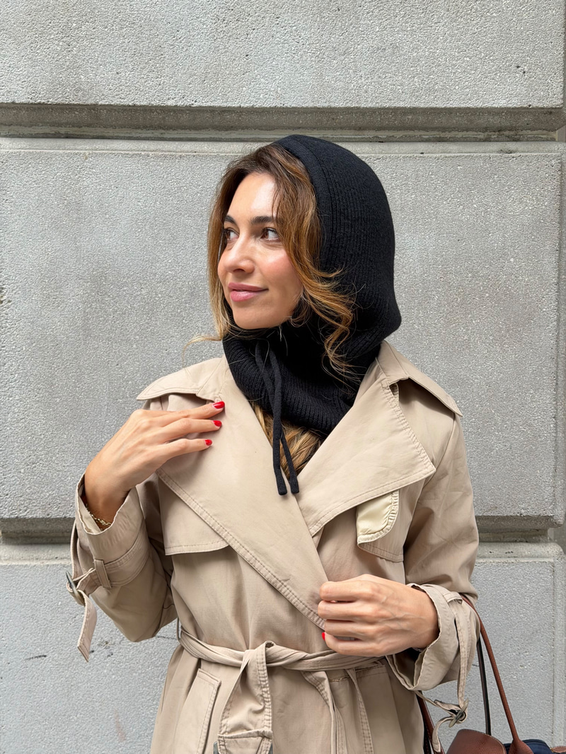 Triko Balaclava Siyah