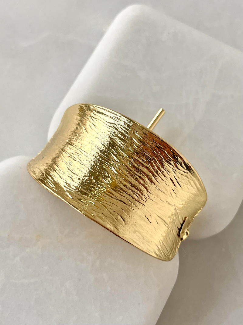 Çizgili At Kuyruğu Aksesuarı Gold