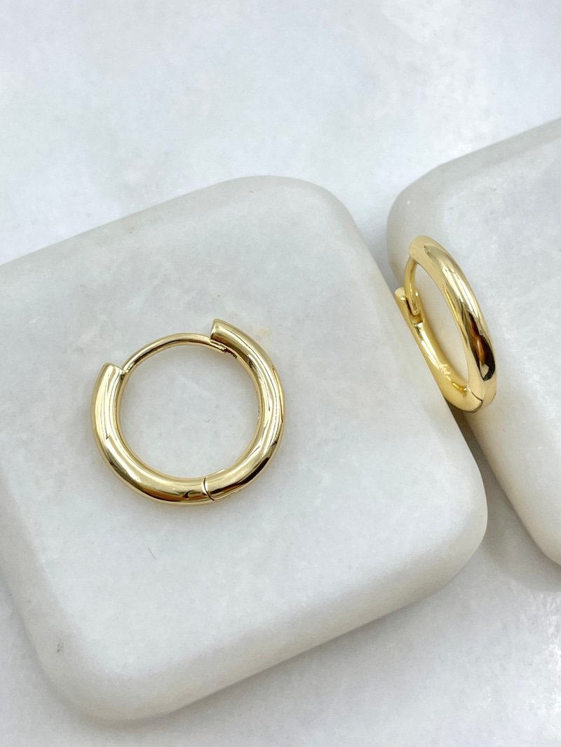 Basic Halka Küpe 1.8 cm Gold