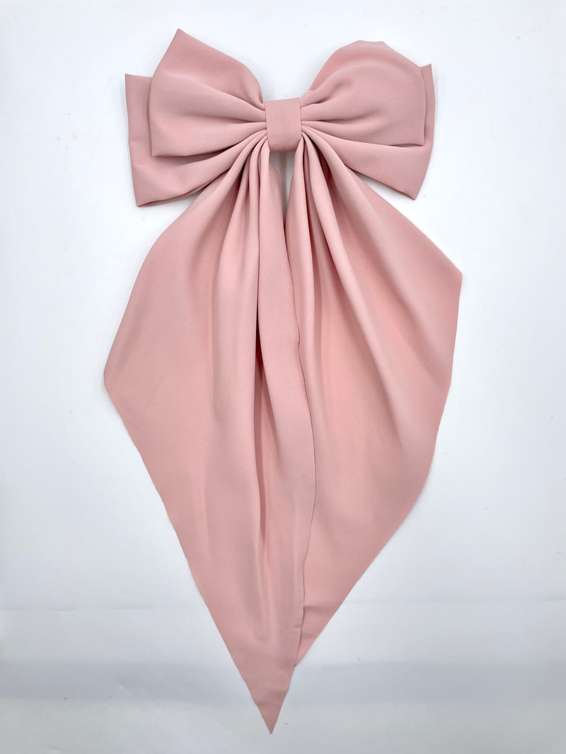 Kumaş Fiyonk Otomatik Toka Toz Pembe