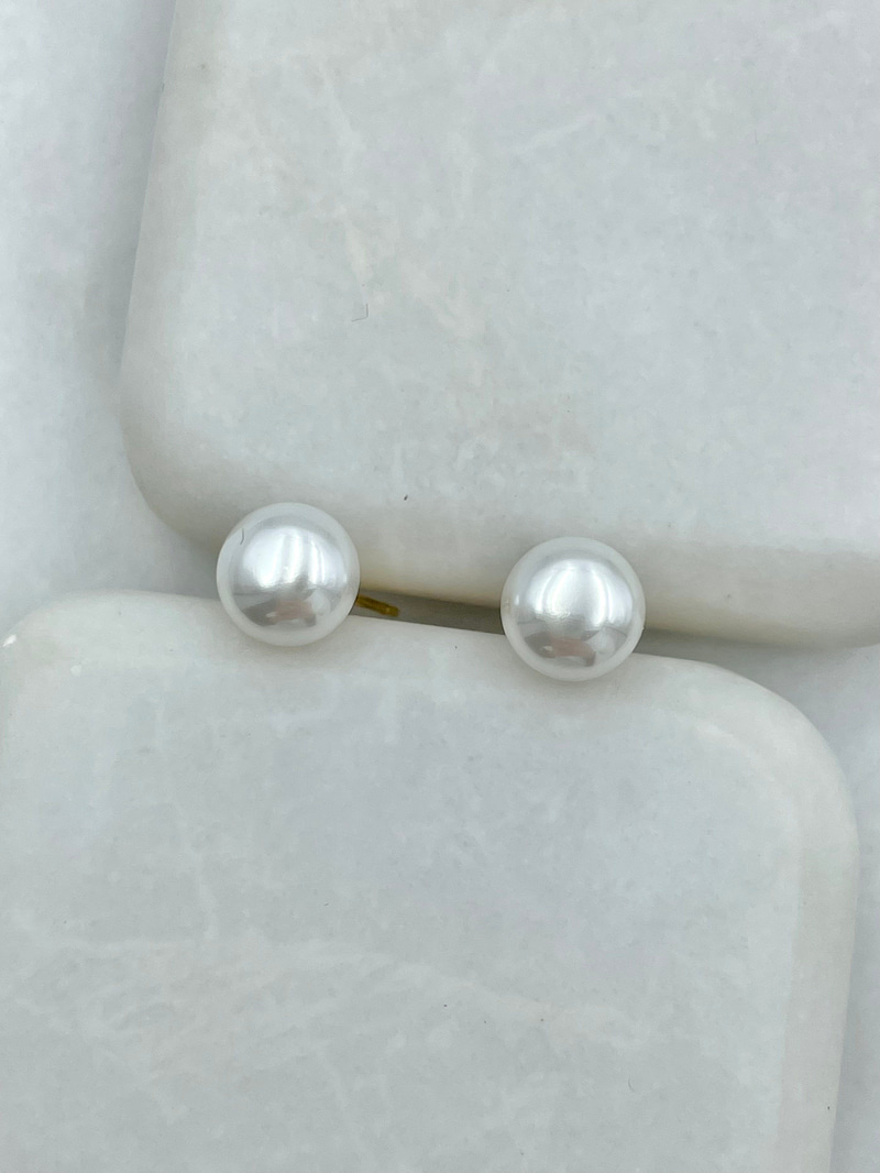 Özel Seri Minik İnci Küpe 0.7 mm Gold