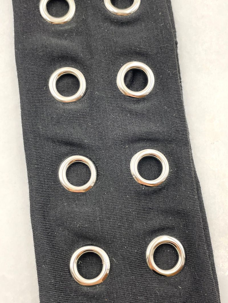 Kuş Gözü Detaylı Bandana Siyah
