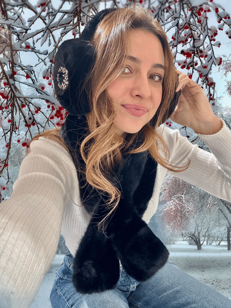 Kristal Çiçekli Daire Broş Renkli