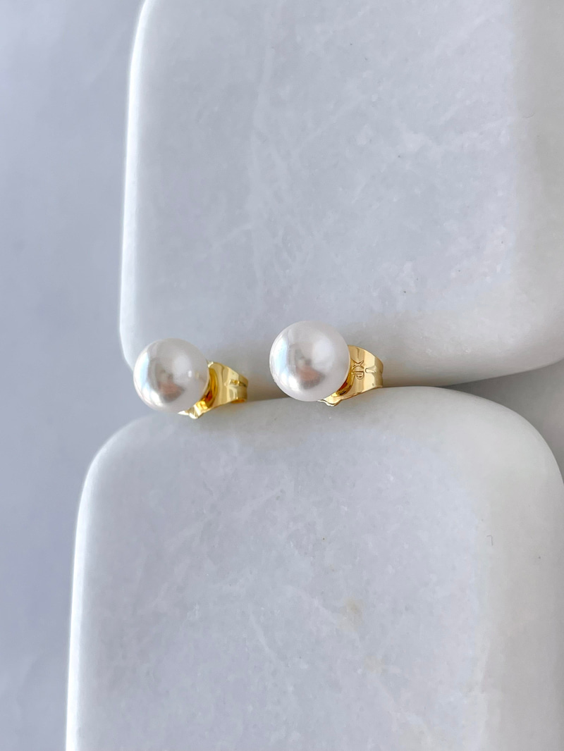 Özel Seri Basic İnci Küpe 0,5 mm Gold
