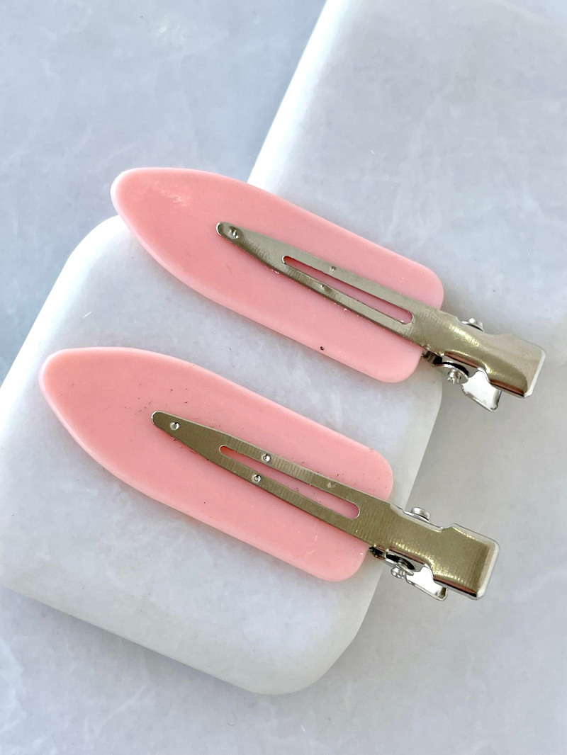 Üçlü İz Yapmayan Silikon Pens Toka Pembe