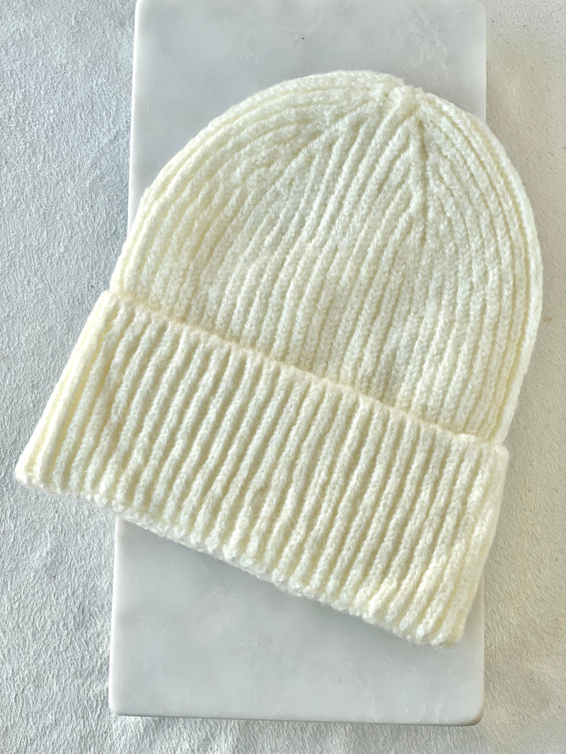 Örgü Model Bere Ekru