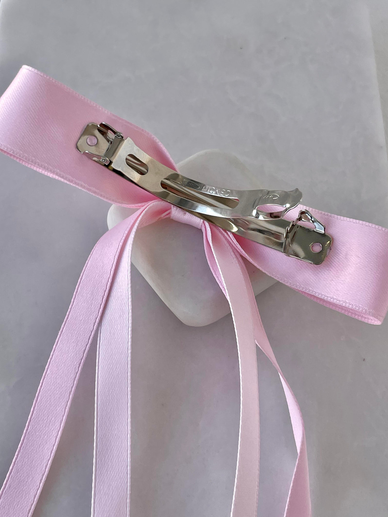 Pembe Kurdele Fiyonk Otomatik Toka