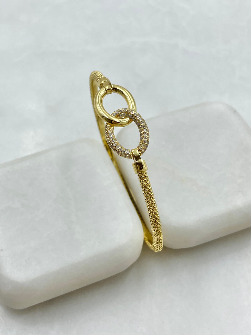 İçi Boş Daire Birleşim Kelepçe Gold