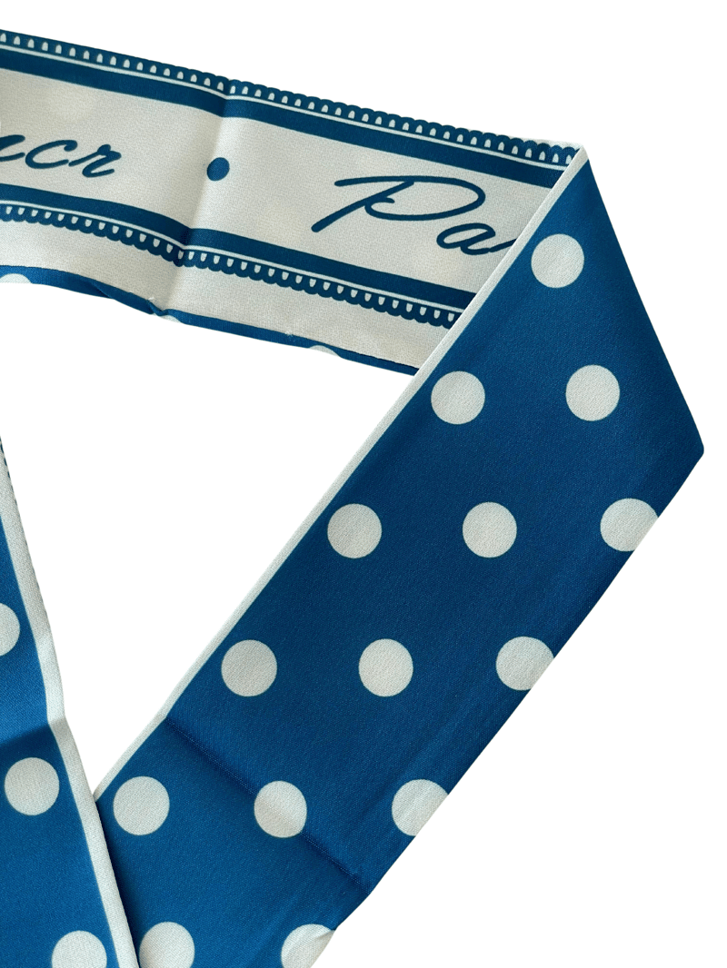 Puantiyeli Bandana Fular Renkli
