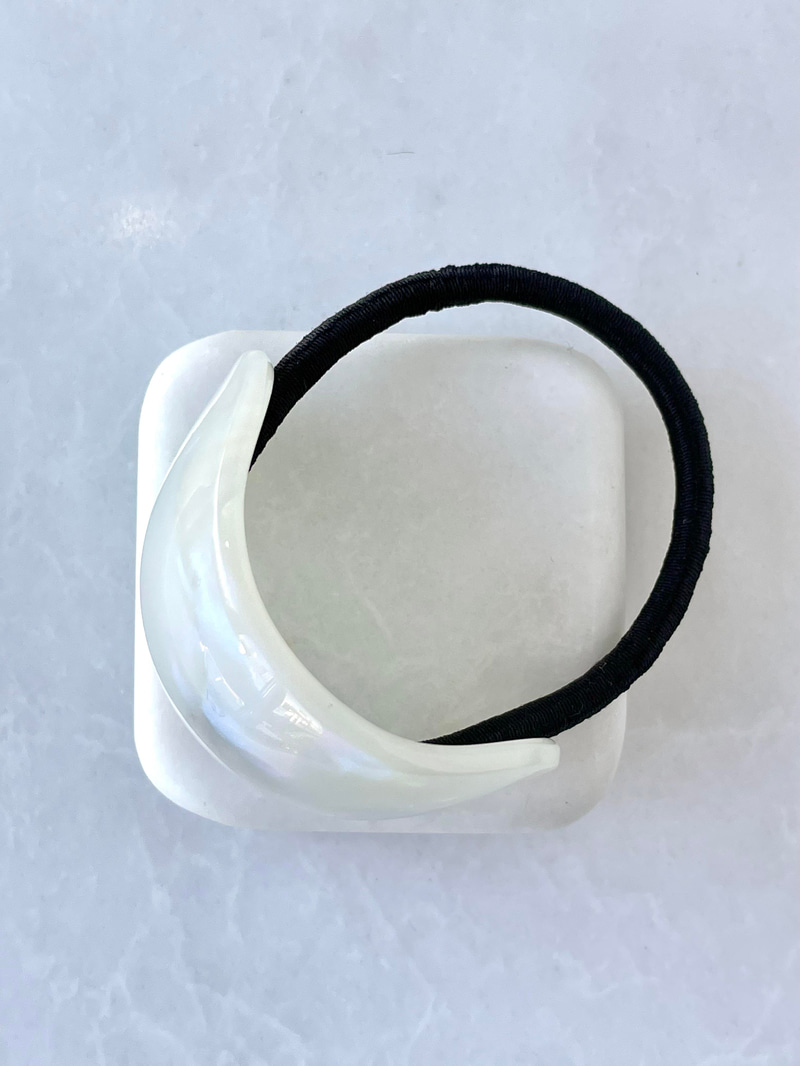 Kemik Oval Lastik Toka Ekru