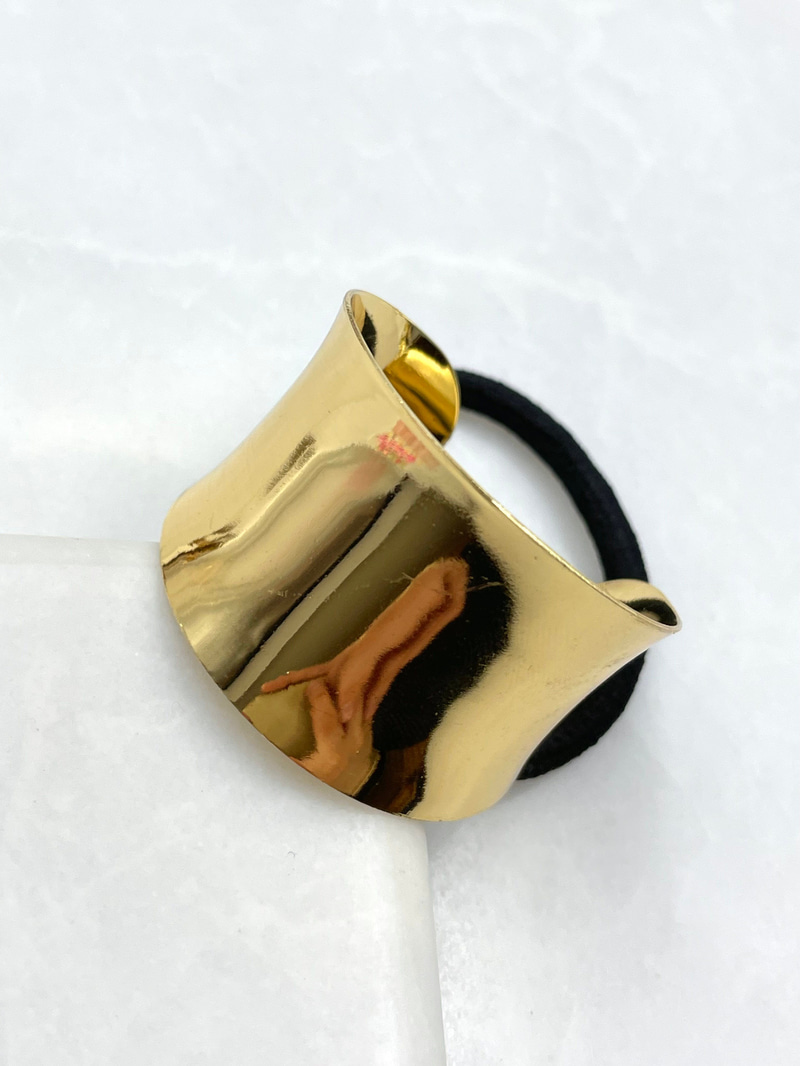 Metal Oval Kesim At Kuyruğu Tokası Gold