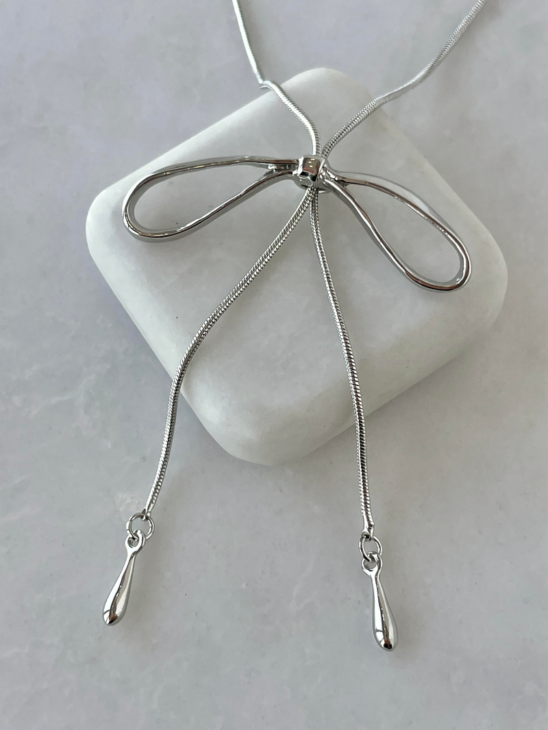 Altın Kaplama Kurdele Model Ayarlanabilir Kolye Gümüş