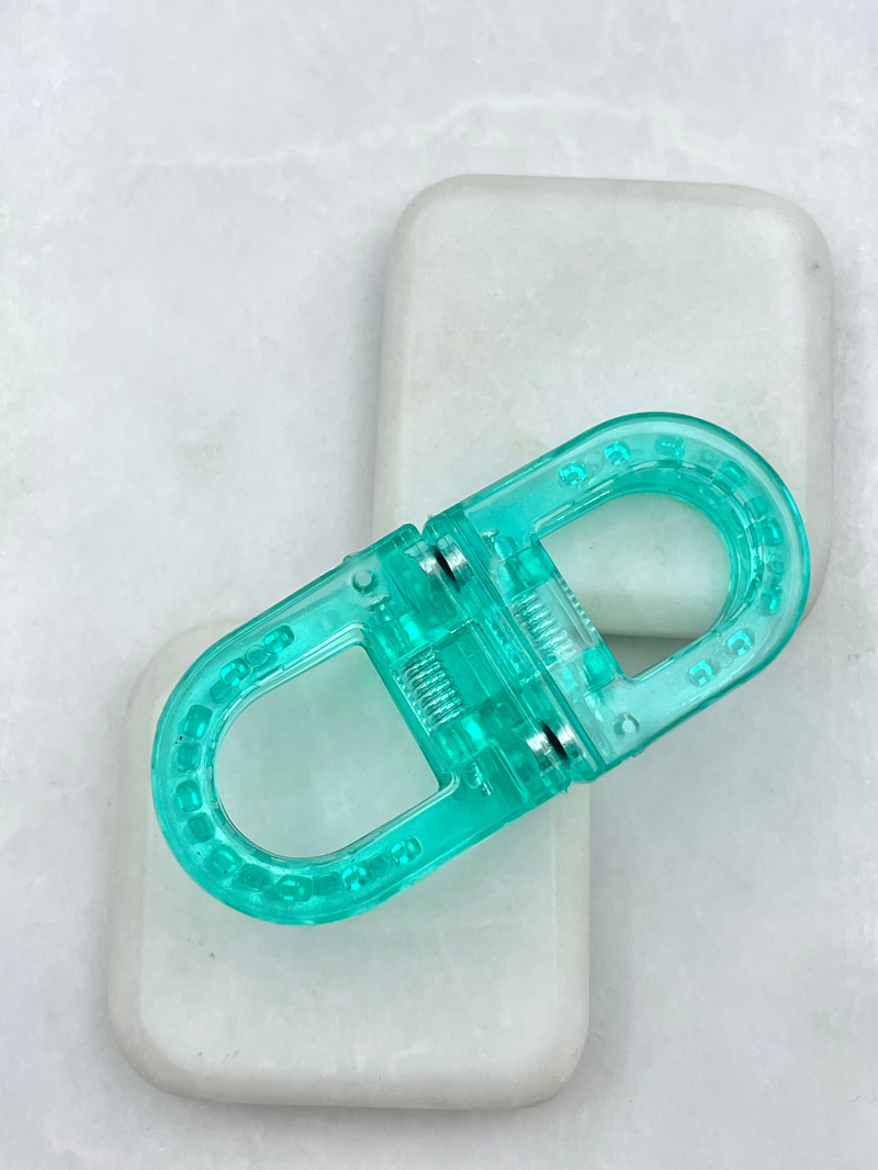 Yarım Daire Magnet Lock Toka Turkuaz