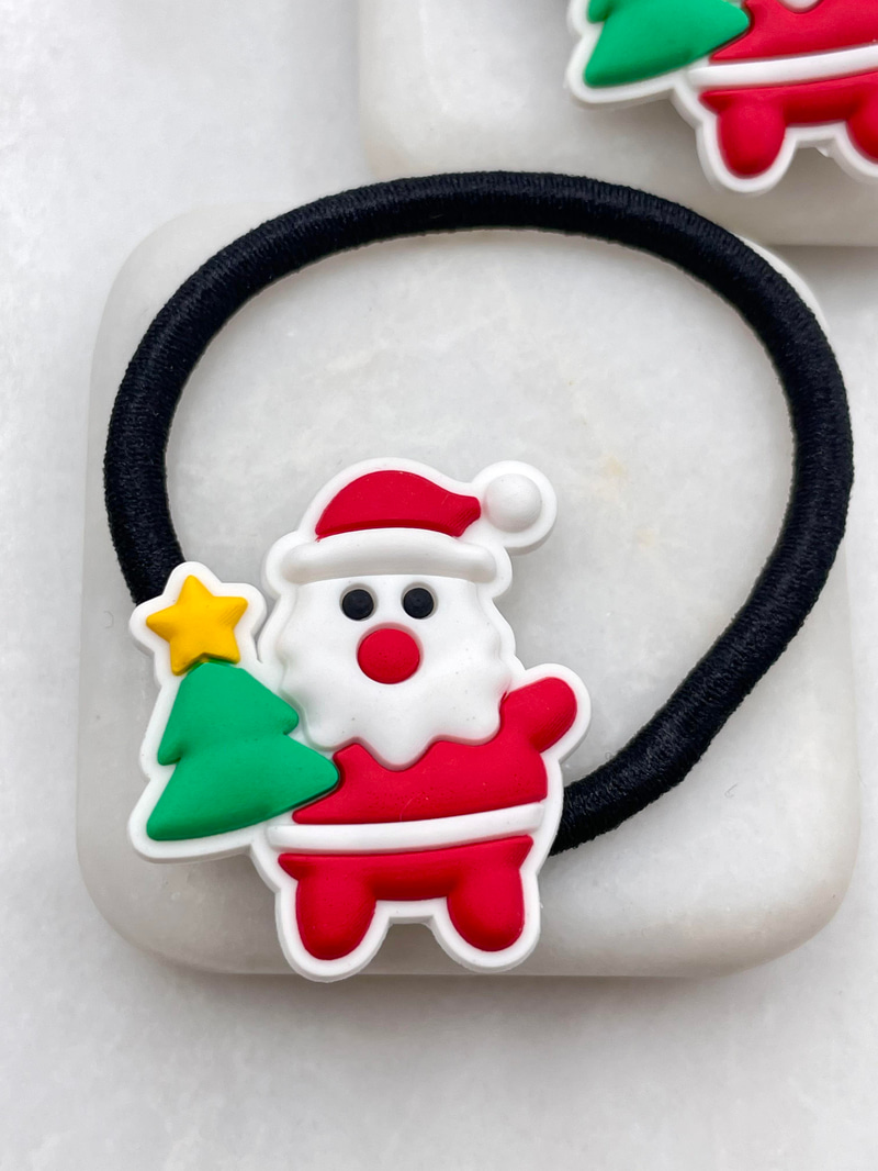 Noel Baba Lastik Toka Renkli