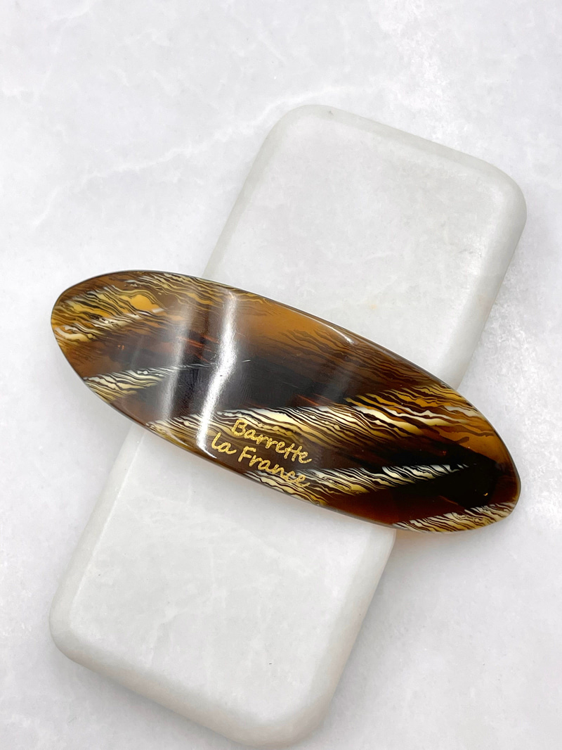 Oval Kemik Mandal Toka Kahve