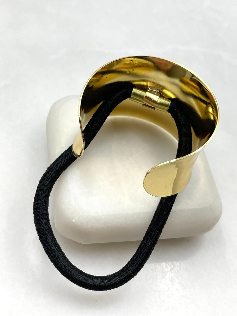 Metal Oval Kesim At Kuyruğu Tokası Gold