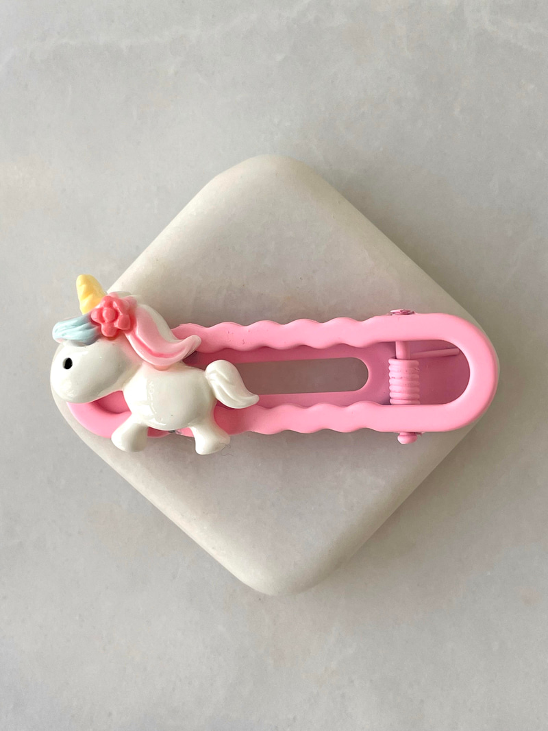 Unicorn Detaylı Beşli Yeşil Kutulu Toka