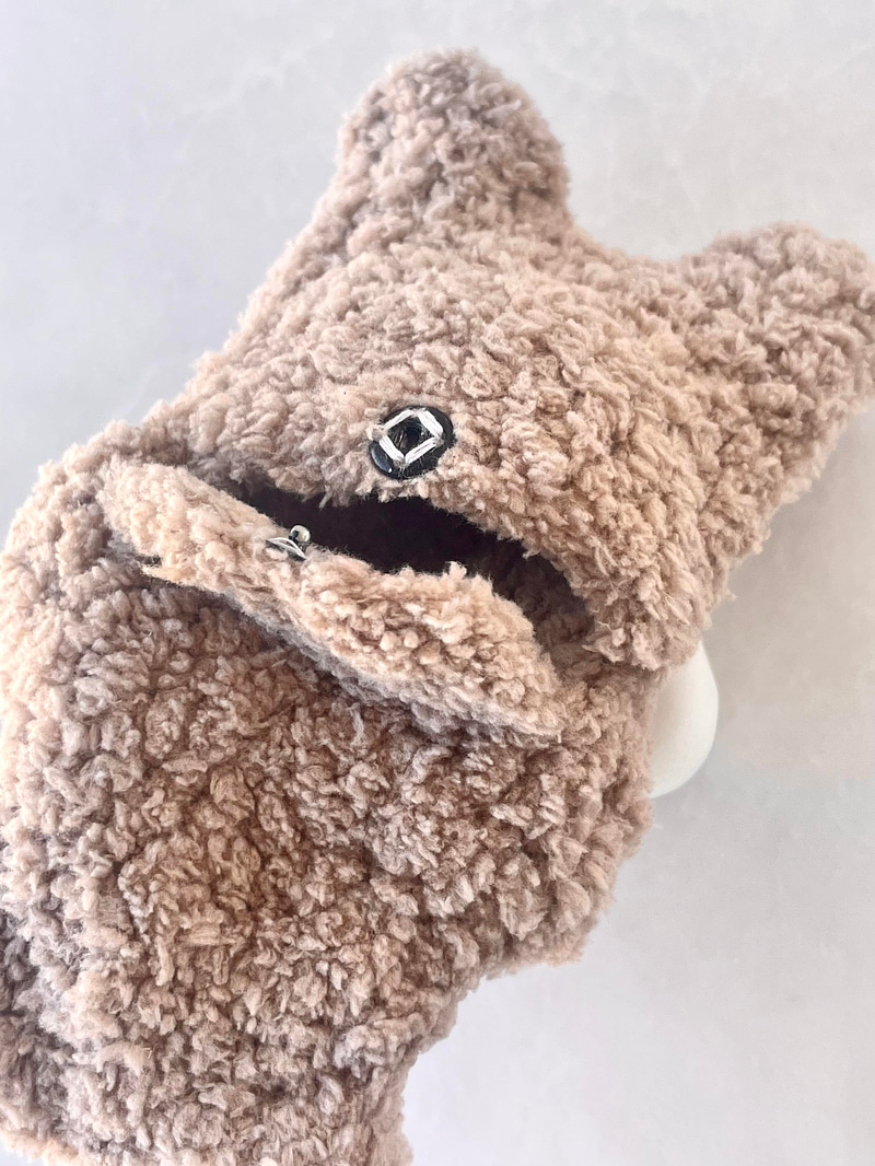 Peluş Ayıcık Airpods Kılıfı ve Çanta Aksesuarı