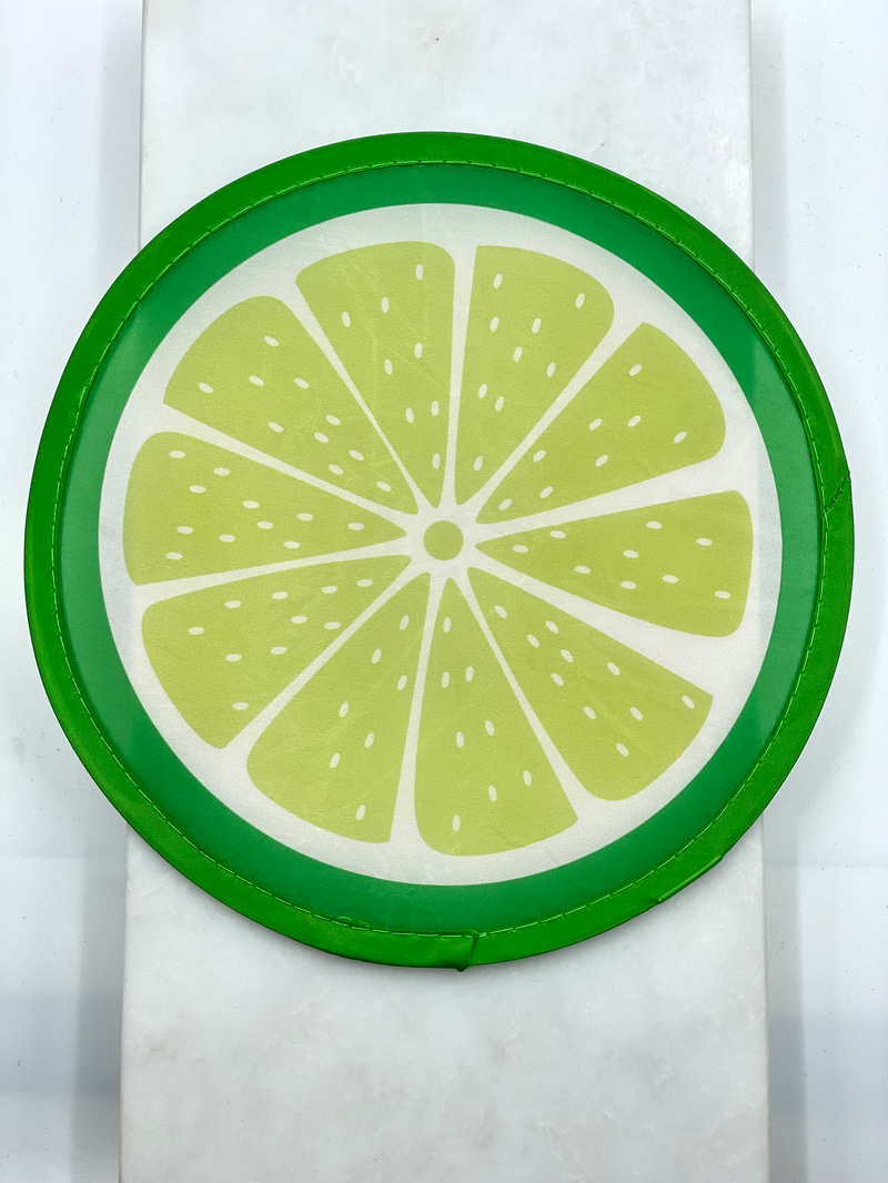 Çantalı Küçük Yelpaze Lime
