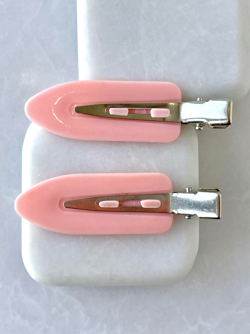 Üçlü İz Yapmayan Silikon Pens Toka Pembe