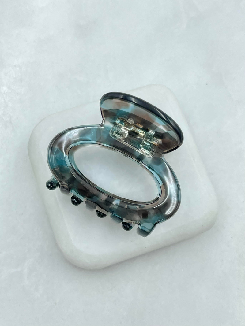 Oval Minik Mandal Toka Mavi