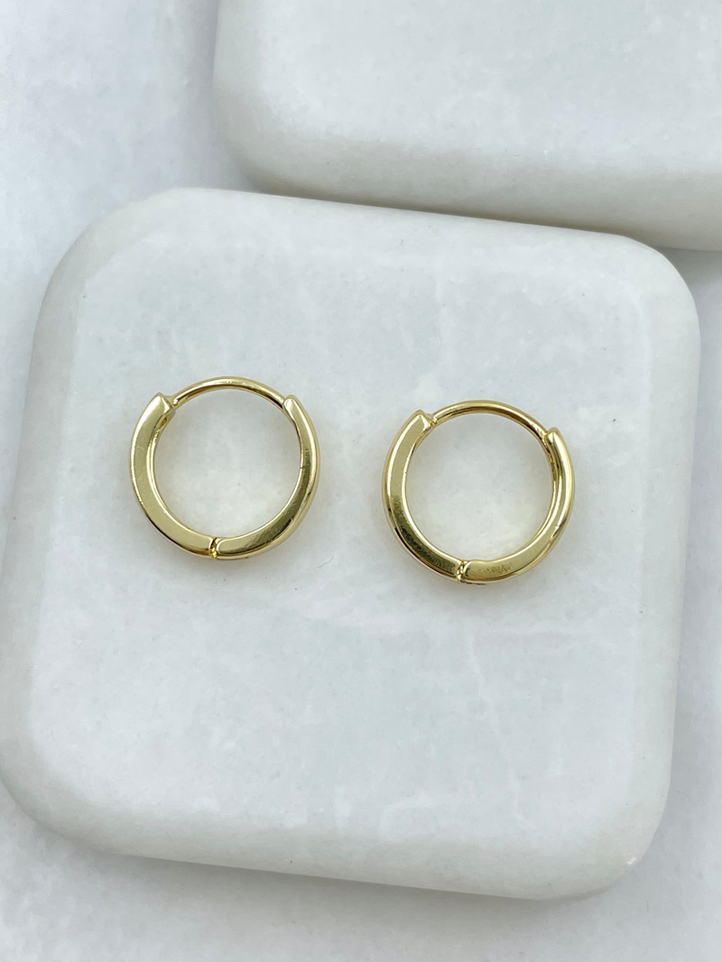 Özel Seri Basic Halka Küpe 1.2 cm Gold