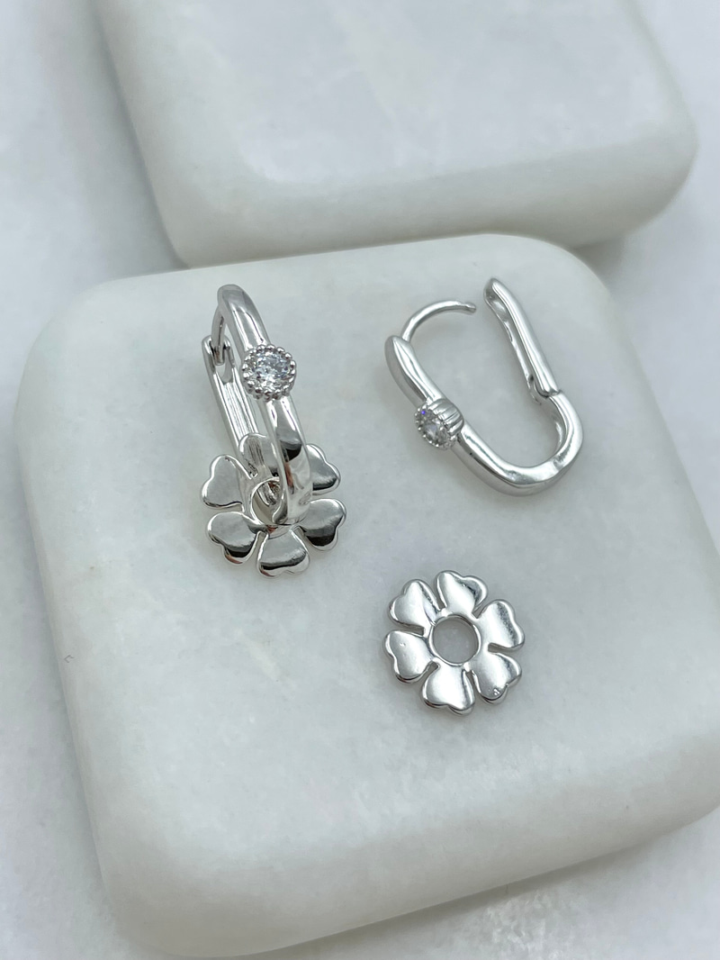 Özel Seri Göçmen Küpe Gümüş