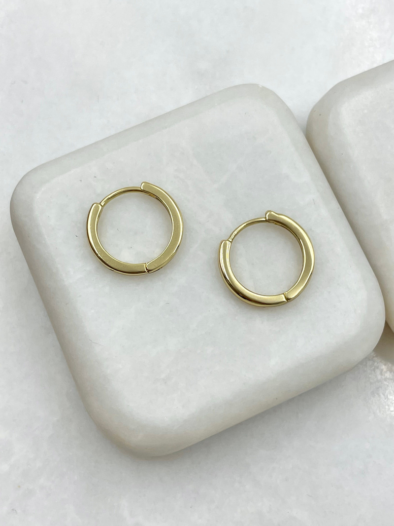 Özel Seri Basic Halka Küpe 1.5 cm Gold