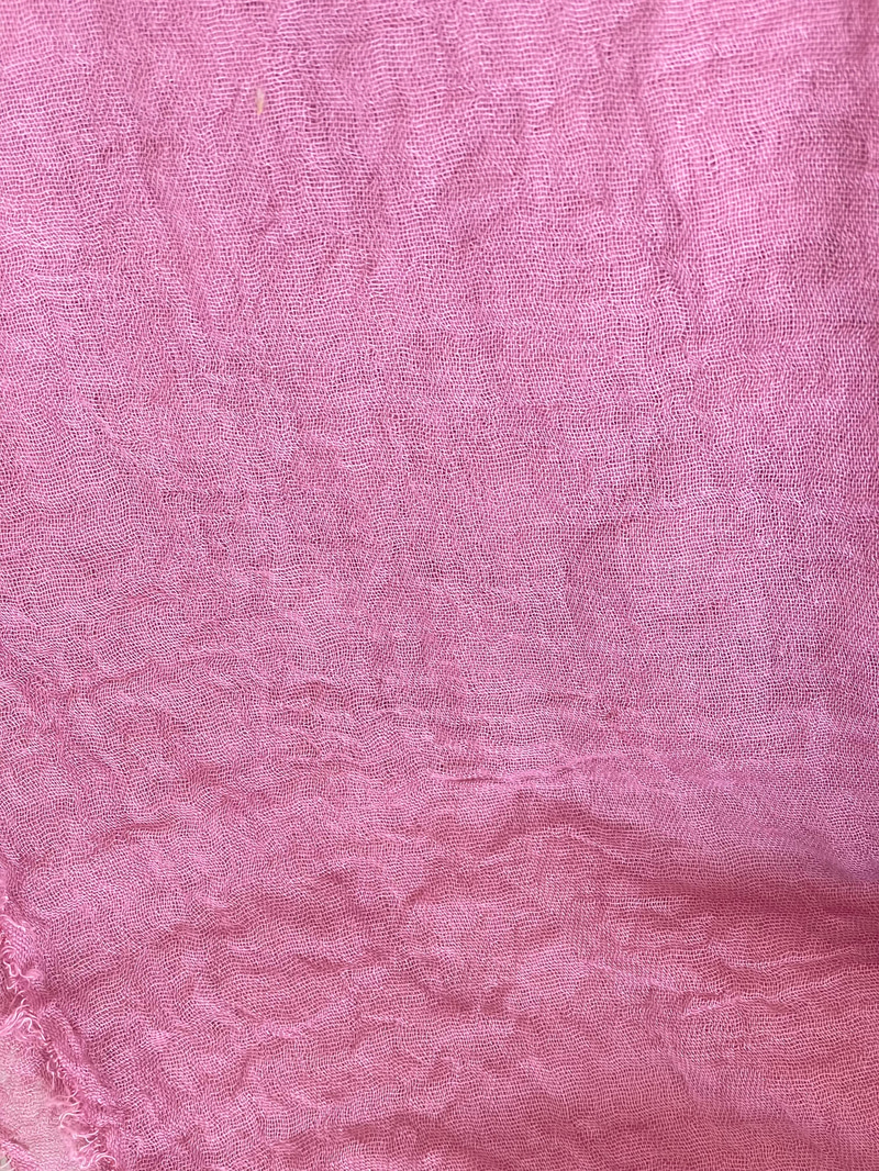 Bürümcük Pamuk Şal Pembe