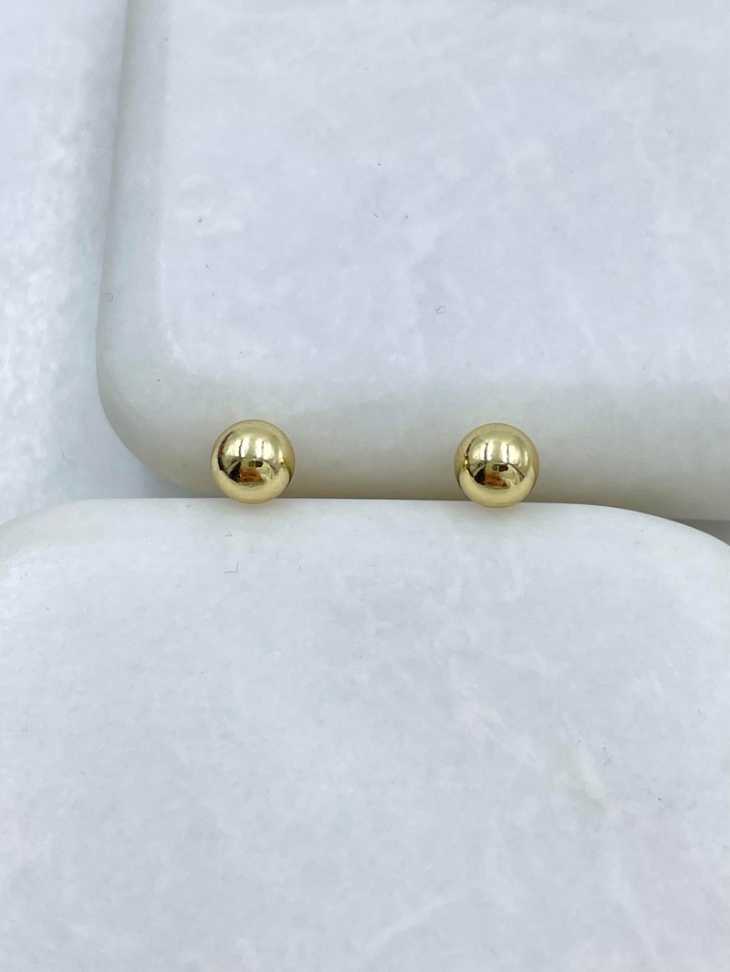 Özel Seri Topçuk Küpe 0,5 mm Gold