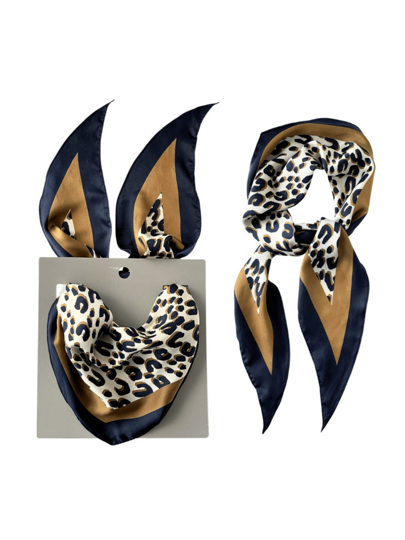 Leopar Desenli Fular
