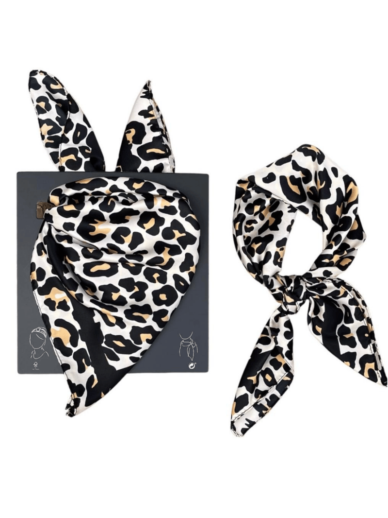 Leopar Desenli Fular