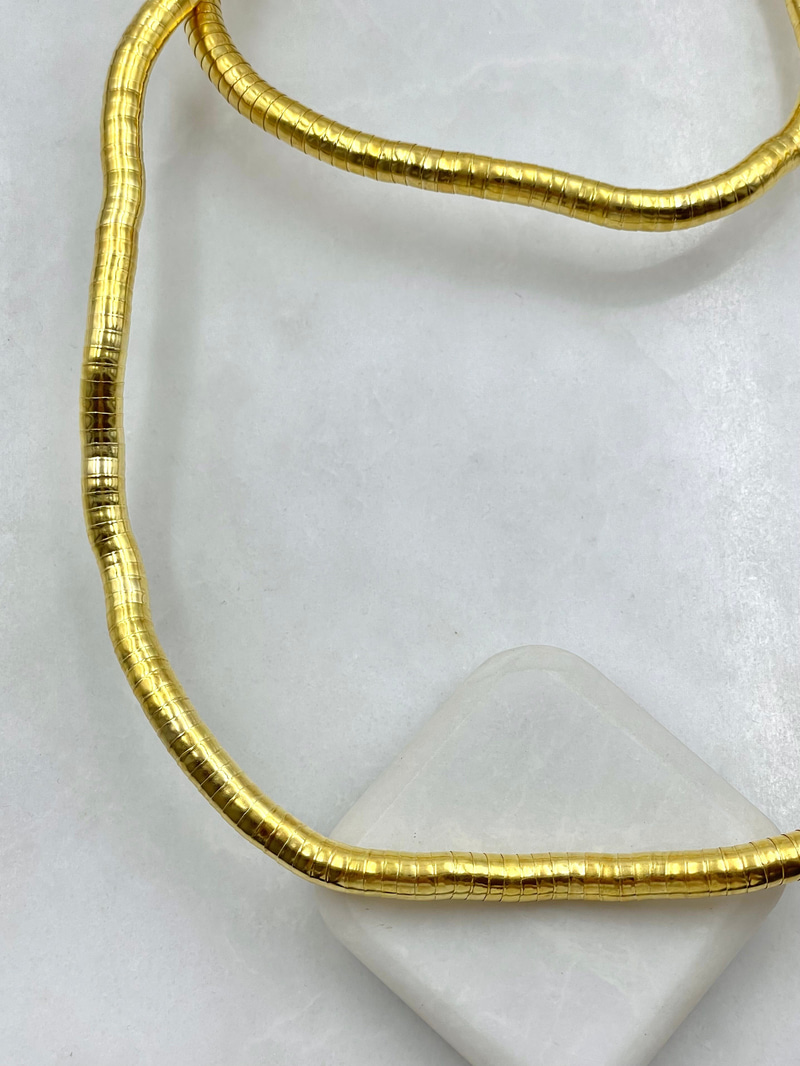 Tasarım Kıvrım Yılan Aksesuar Gold