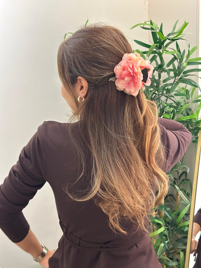 Japon Çiçeği Mandal Toka Pembe