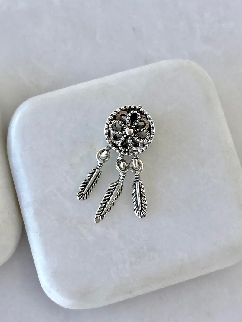 Tüy Sallantılı Çiçek Pndr Charm