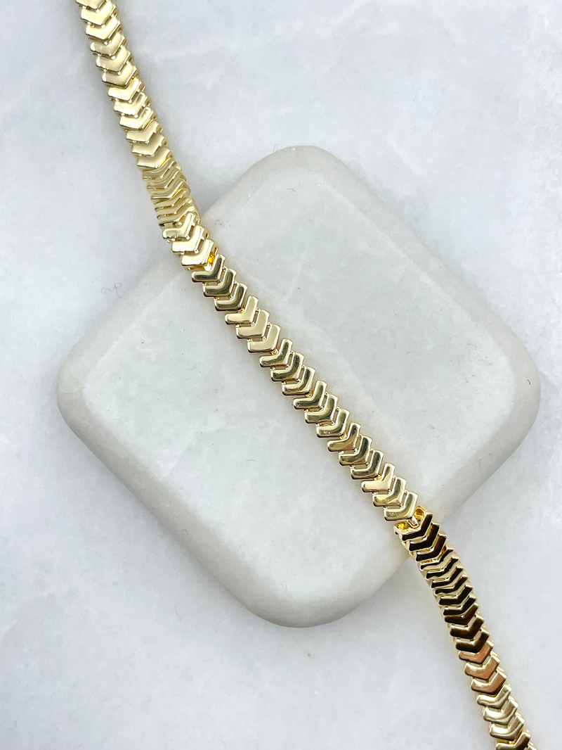 Bombe Ok Model Bileklik Gold