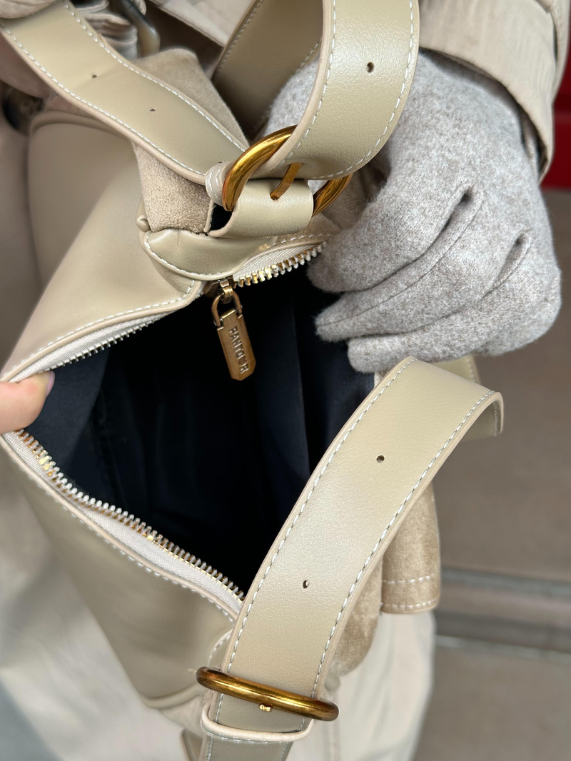 Mini Pocket Çanta Bej