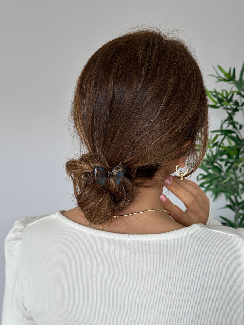 Kurdele Model Kemik Lastik Toka Kahve