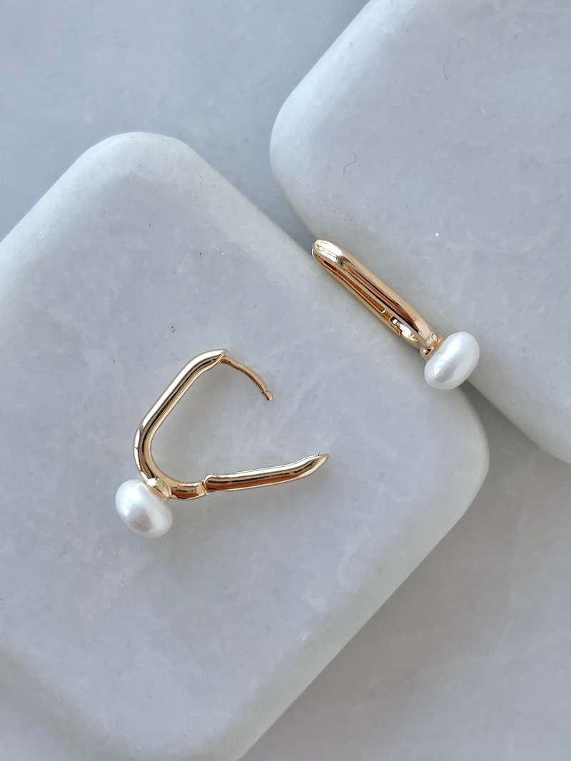 Özel Seri Minimal İnci Küpe