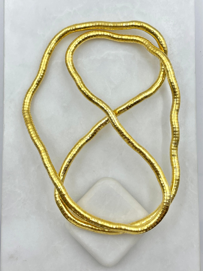 Tasarım Kıvrım Yılan Aksesuar Gold