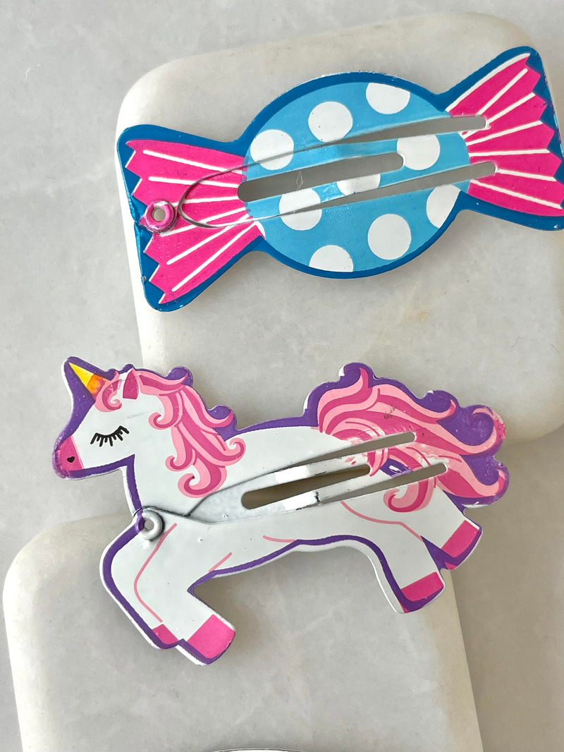 Üçlü Unicorn Çıtçıt Toka